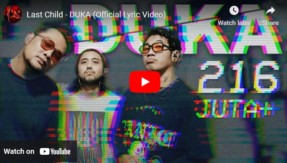 lagu duka last child.