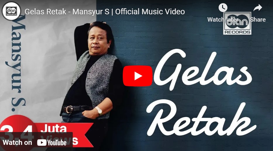 lagu gelas retak mansyur s.