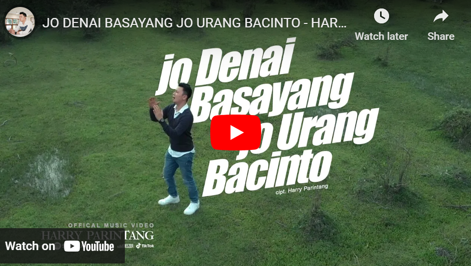 lagu jo denai basayang jo urang bacinto harry parintang.