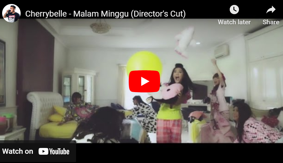 lagu malam minggu cherrybelle.