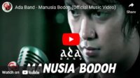 lagu manusia bodoh ada band. lagu manusia bodoh ada band.