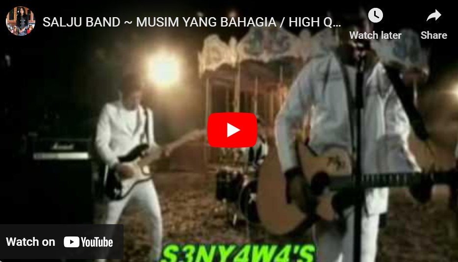 lagu musim yang bahagia salju band.