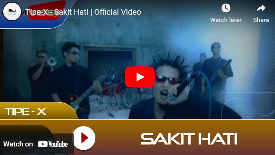 lagu sakit hati tipe x. lagu sakit hati tipe x.