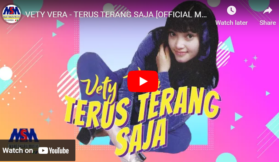 lagu terus terang saja – vety vera.