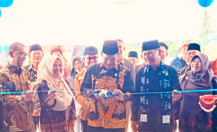 Peresmian Gedung Seni dan Olahraga Karang Taruna Tunas Muda. Foto: Oga/Jambiseru.com