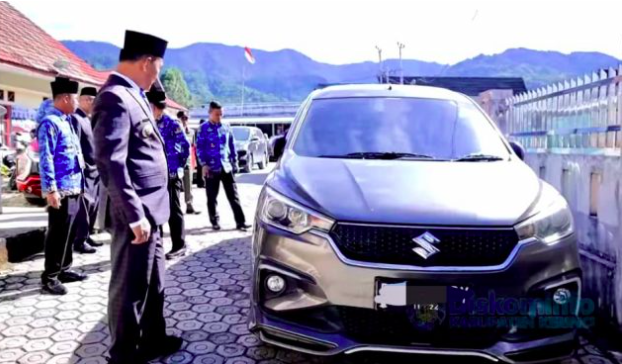 Mobnas Tanpa Plat Dinas dan Logo Pemkab Kerinci diamankan. Foto: Diskominfo Kerinci
