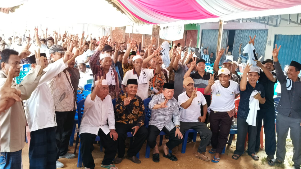 Warga Kecamatan Air Hitam, Kabupaten Sarolangun, mengucapkan terima kasih kepada Al Haris karena telah mengucurkan anggaran Rp 51 Miliar untuk pembangunan jalan ke Air Hitam.