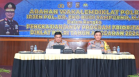 wakalemdiklat polri, irjen pol. eko budi sampurno berikan arahan kepada personel polda jambi