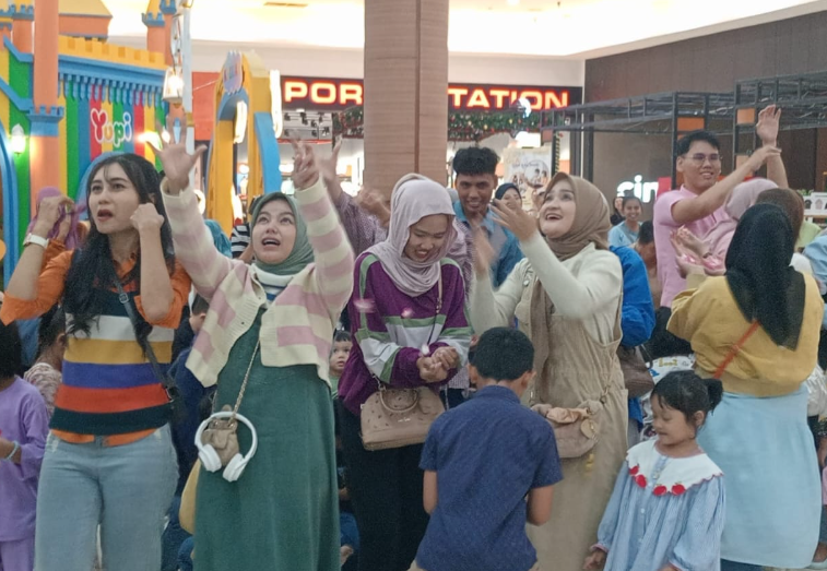 yupiland hadir di jambi, suguhkan wahana menarik hingga hujan yupi