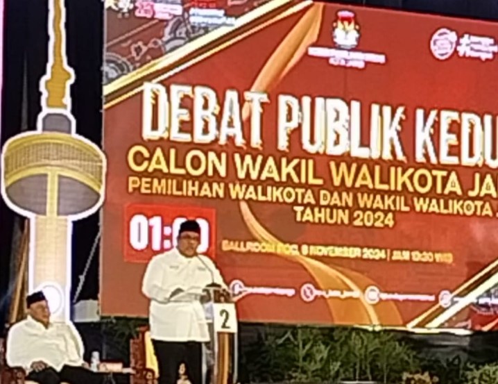 debat kandidat kedua pilwako jambi yang dilaksanakan kpu berlangsung sukses
