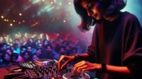 dj, singkatan dari disc jockey, seringkali dianggap hanya sebagai pemutar musik di pesta atau klub.