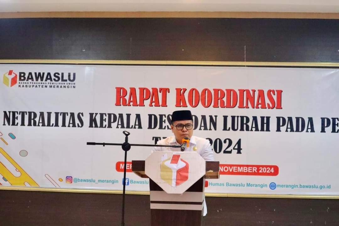 Ketua Bawaslu Merangin Himun Zuhri. (Ist)