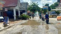 Perbaikan Jalan Rangkayo Hitam Kota Bangko yang rusak akan dianggarkan pada tahun 2025. Rabu (20/11/2024).