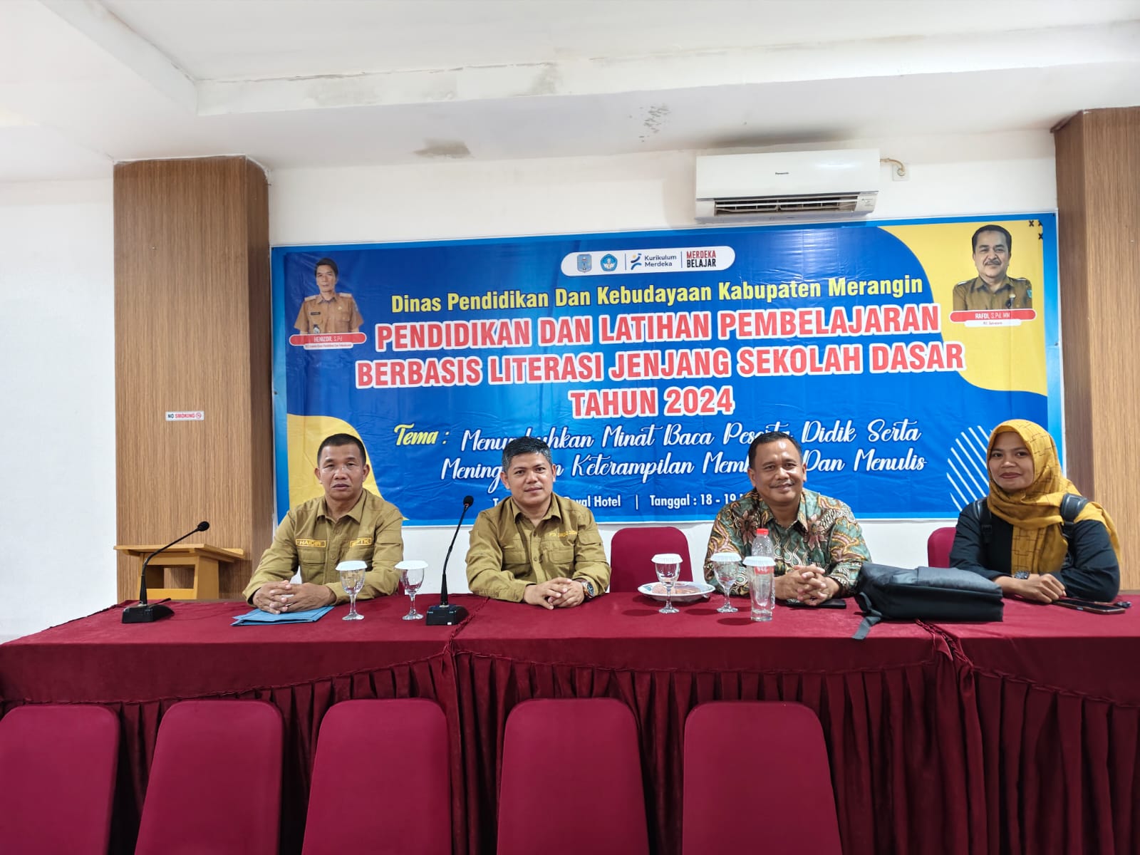 Kegiatan Bimbingan Teknis (Bimtek) yang dilaksanakan Dinas Pendidikan dan Kebudayaan (Disdikbud) Kabupaten Merangin berlangsung selama dua hari berjalan sukses.  Kegiatan Bimbingan Teknis (Bimtek) yang dilaksanakan Dinas Pendidikan dan Kebudayaan (Disdikbud) Kabupaten Merangin berlangsung selama dua hari berjalan sukses.