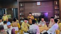 ketua dpd i golkar provinsi jambi, cek endra (ce) menegaskan kepada semua kader golkar se provinsi jambi dan tim sukses yang mengantarkan dirinya duduk di dpr ri untuk tegak lurus mendukung haris sani