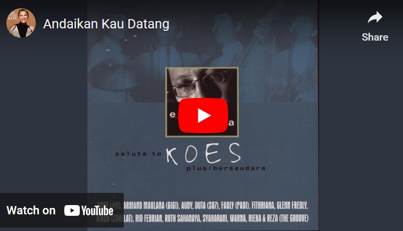 lagu andaikan kau datang ruth sahanaya.