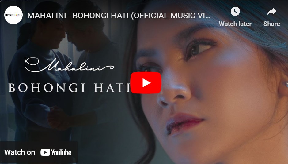 lagu bohongi hati mahalini.