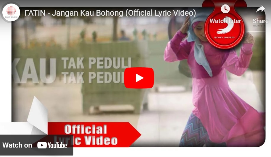 lagu jangan kau bohong fatin.