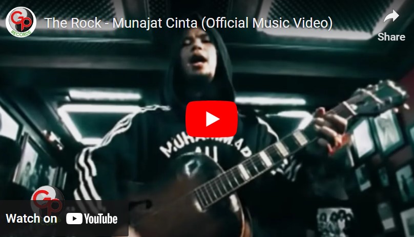 Lagu Munajat Cinta - The Rock.