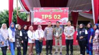 Guna memastikan proses pelaksanaan pemungutan suara pada pilkada serentak 2024 berjalan lancar, Karo Ops Polda Jambi Kombes Pol Edi Faryadi S.H, S.I.K, M.H memantau langsung pemungutan suara di sejumlah TPS di wilayah Kabupaten Bungo
