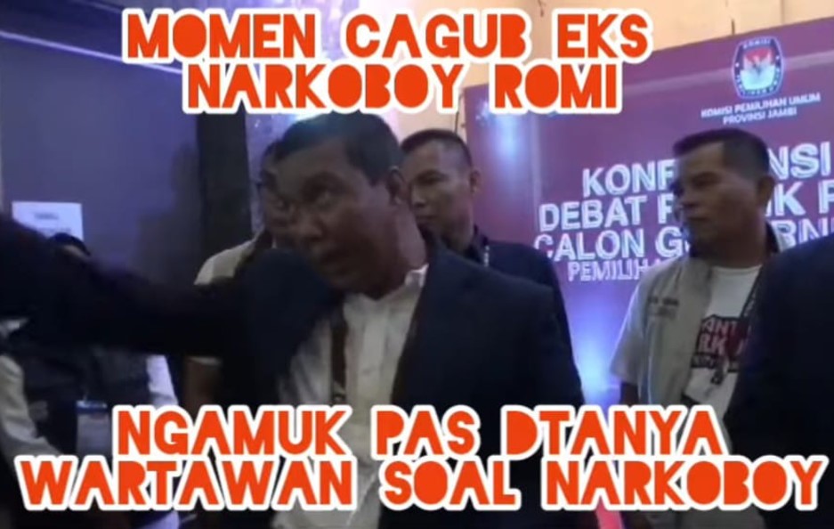Kepolisian Daerah (Polda) Jambi terus memproses kasus dugaan pencemaran nama baik dan pengancaman yang dilakukan oleh Cagub Jambi, Romi Hariyanto kepada seorang wartawan inisial ZI. Kepolisian Daerah (Polda) Jambi terus memproses kasus dugaan pencemaran nama baik dan pengancaman yang dilakukan oleh Cagub Jambi, Romi Hariyanto kepada seorang wartawan inisial ZI.