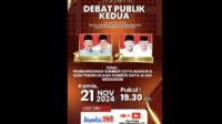 Debat Publik Kedua Paslon Bupati dan Wakil Bupati Merangin. Kamis (21/11/2024). doc: humas kpu