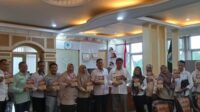 tim samsat muara bulian melakukan sosialisasi program relaksasi pajak kendaraan bermotor di kantor bupati batanghari