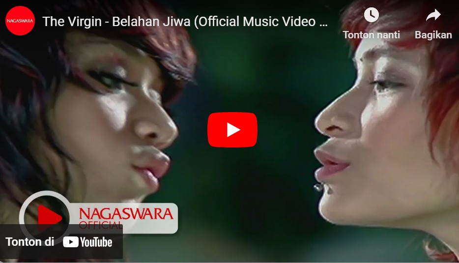 lagu belahan jiwa the virgin.