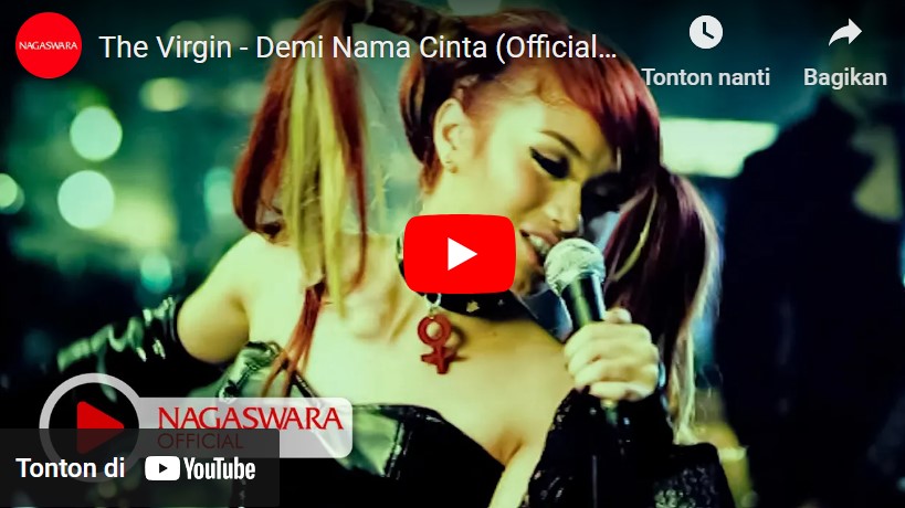 lagu demi nama cinta the virgin.