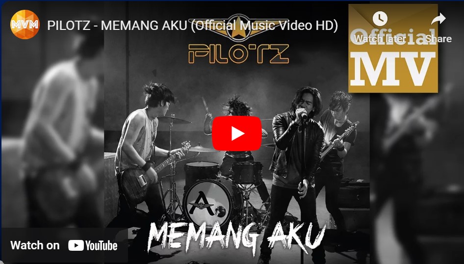 Lagu Memang Aku - Pilotz.