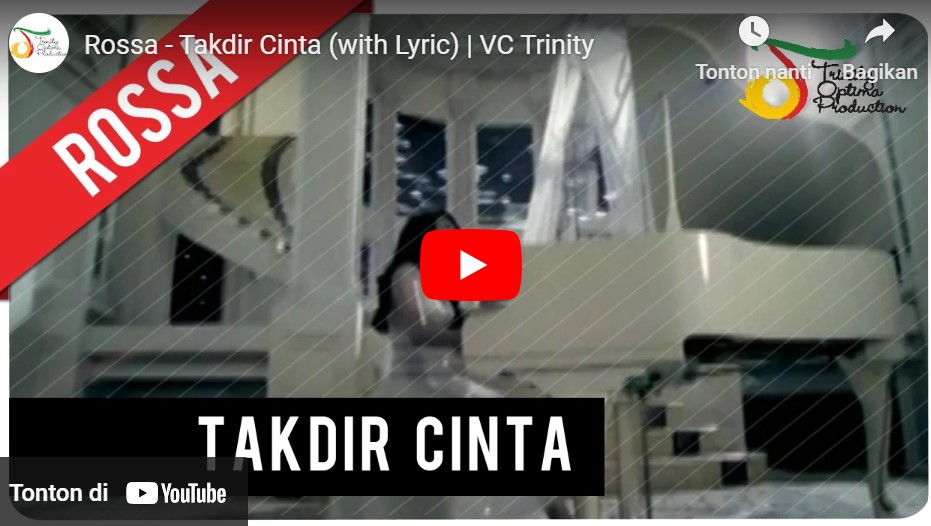 lagu takdir cinta rossa.