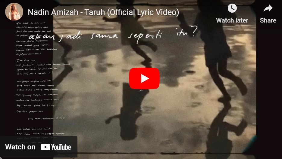 lagu taruh nadin amizah. lagu taruh nadin amizah.