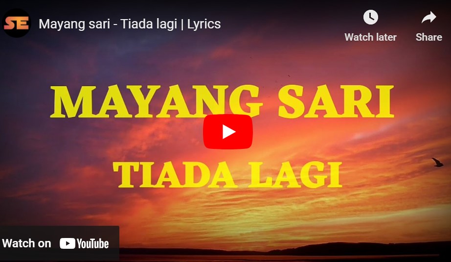 lagu tiada lagi mayang sari.