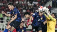 laos cetak 3 gol