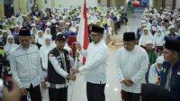 sambut kedatangan jamaah haji