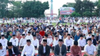 Pimpinan DPRD Sungai Penuh Shalat Idul Adha Bersama Masyarakat