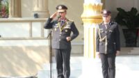Kepolisian Daerah Jambi menggelar upacara memperingati Hari Pahlawan di lapangan hitam Mapolda Jambi