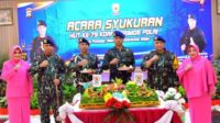 Kepolisian Daerah (Polda) Jambi menyelenggarakan syukuran peringatan HUT ke-79 Korps Brimob Polri dengan tema “Brimob Presisi Menuju Indonesia Maju