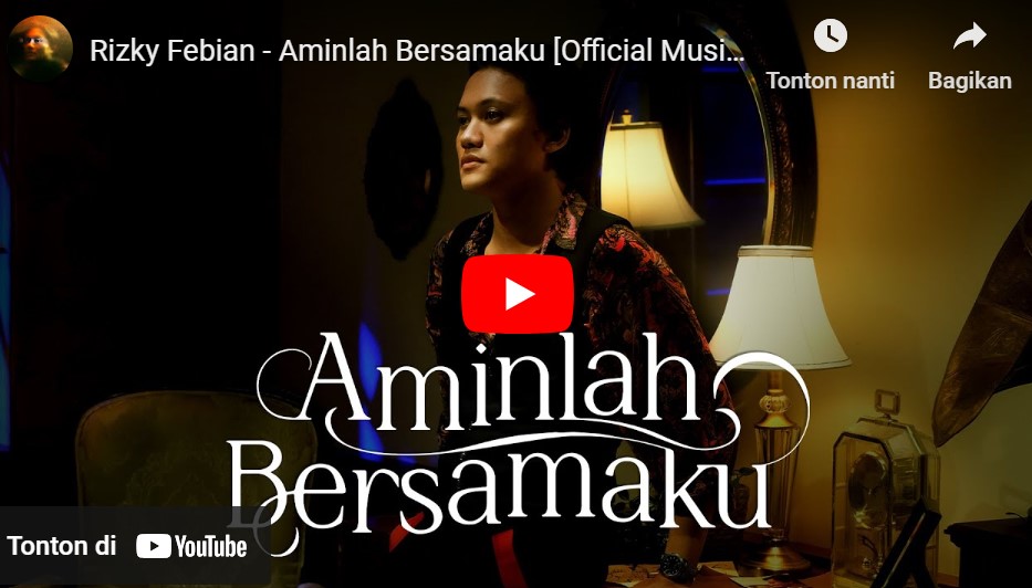 lagu aminlah bersamaku rizky febian.