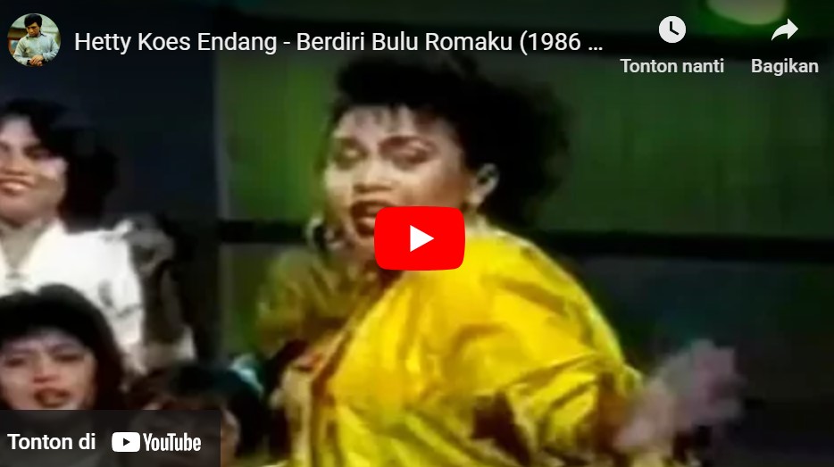 lagu berdiri bulu romaku hetty koes endang. lagu berdiri bulu romaku hetty koes endang.