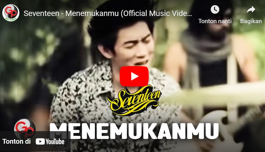 lagu menemukanmu seventeen.