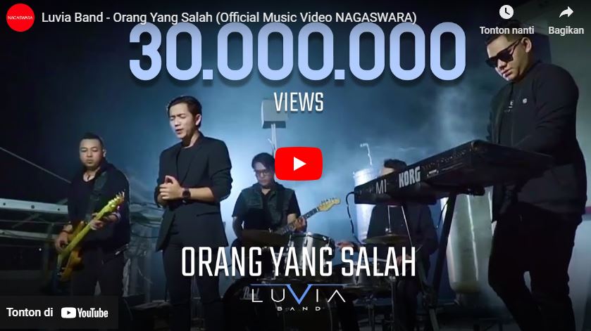 lagu orang yang salah luvia band.