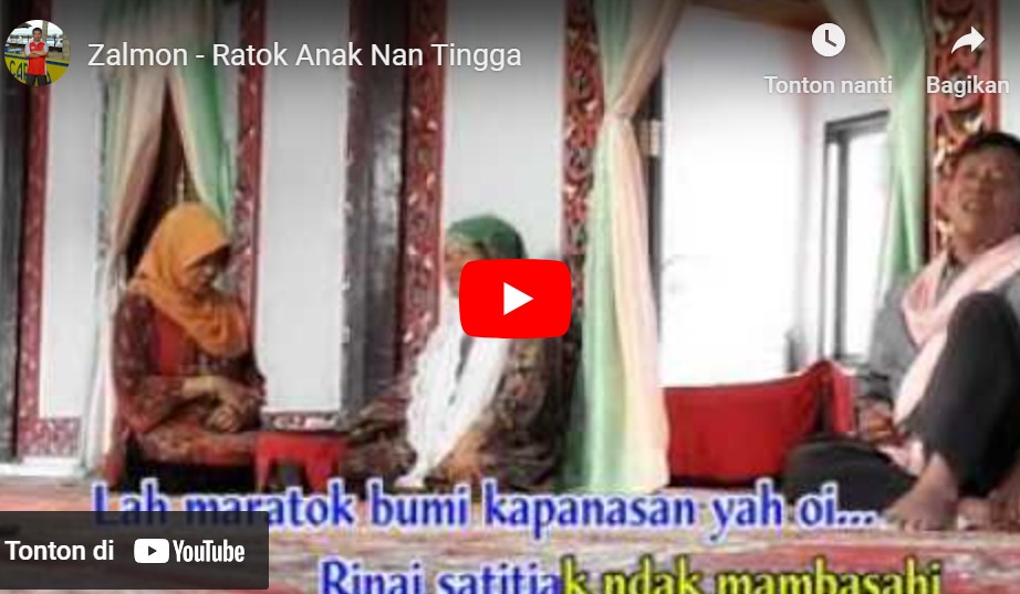 lagu ratok anak nan hilang zalmon.