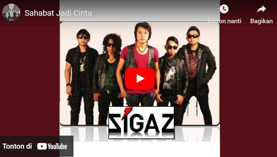 lagu sahabat jadi cinta zigaz.