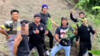 Penangkapan pemilik ladang Ganja di Sungai Penuh. Foto: Oga/Jambiseru.com
