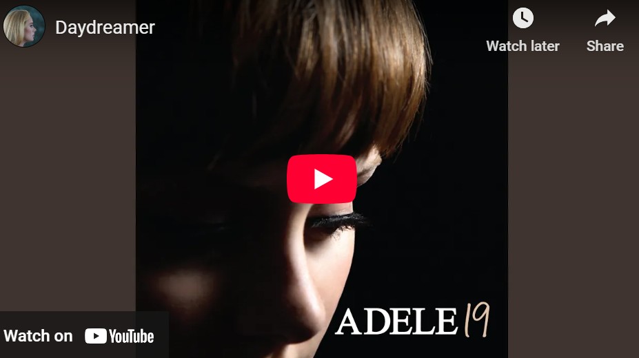 lagu daydreamer adele. lagu daydreamer adele.