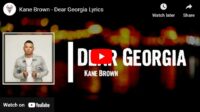 lagu dear georgia kane brown. lagu dear georgia kane brown.