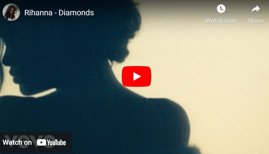 lagu diamonds rihanna.