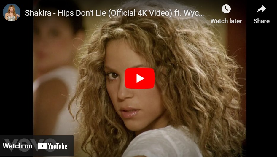 lagu hips don't lie shakira ft wyclef jean.