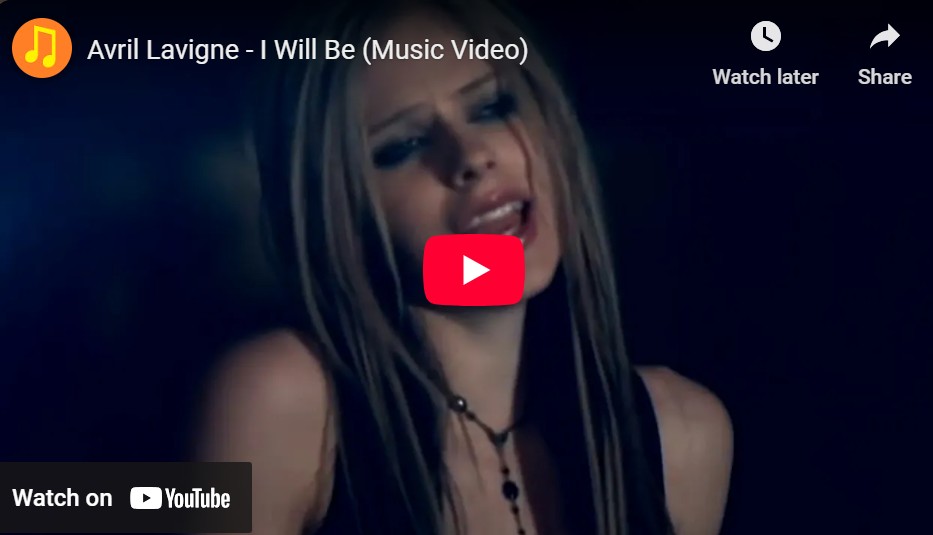lagu i will be avril lavigne. lagu i will be avril lavigne.